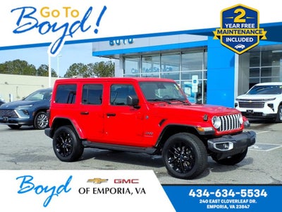 2025 Jeep Wrangler 4xe Sahara