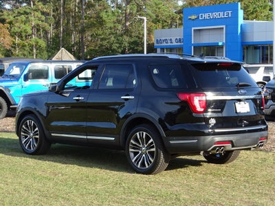 2018 Ford Explorer Platinum