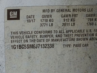 2018 Chevrolet Cruze LS