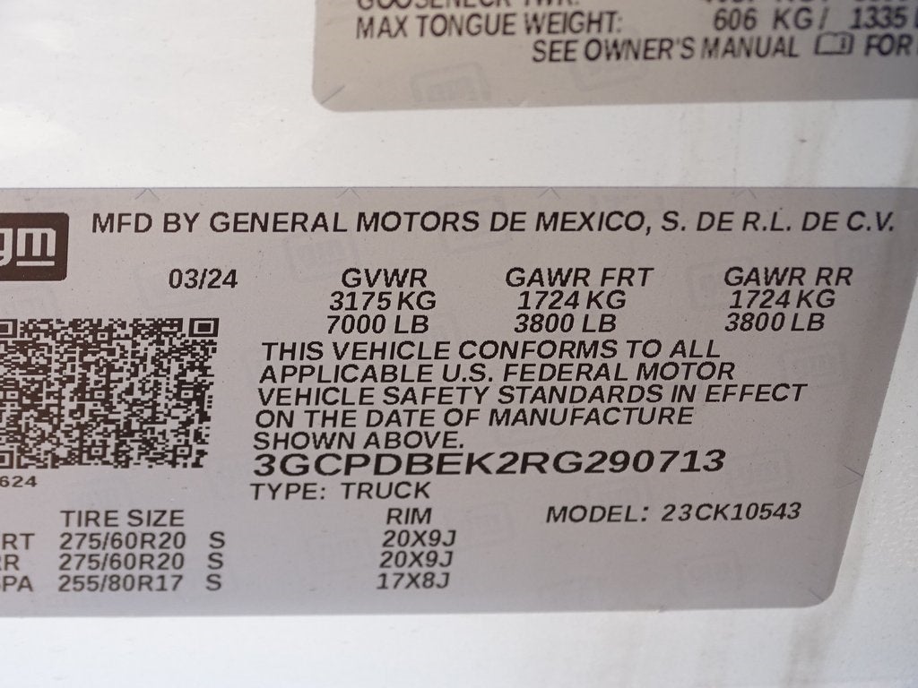 2024 Chevrolet Silverado 1500 Custom