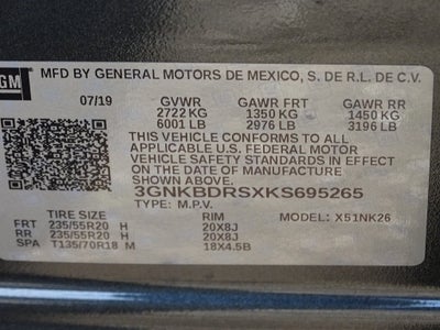 2019 Chevrolet Blazer Base 3LT