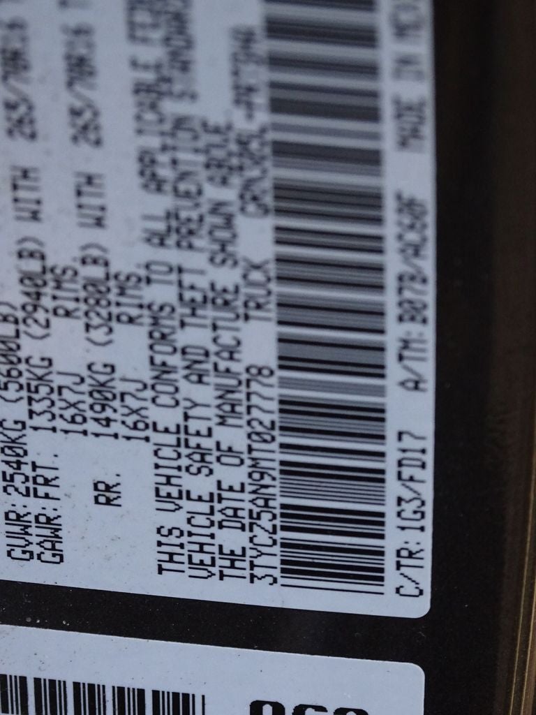 2021 Toyota Tacoma TRD Off-Road V6