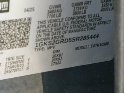 2025 GMC Yukon XL Elevation