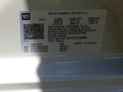 2026 GMC Sierra 3500 HD AT4