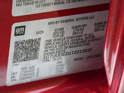 2026 GMC Sierra 1500 SLT